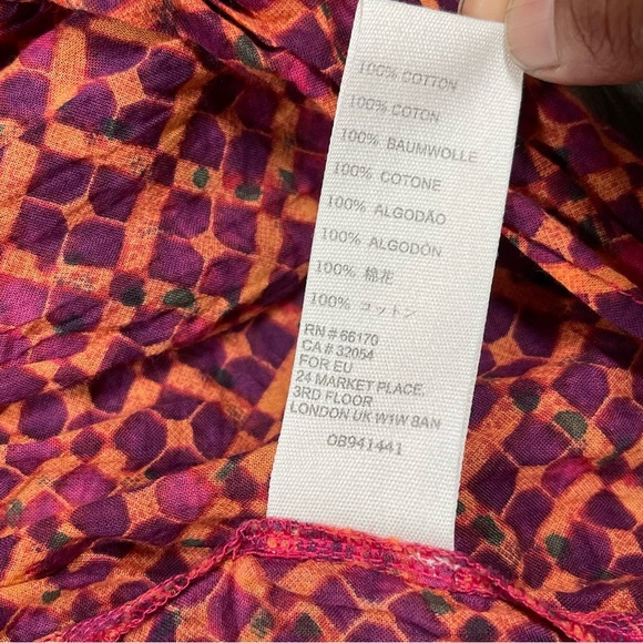 FREE PEOPLE Women Oversized Patchwork Tunic Top Size XS - Picture 10 of 10